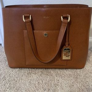 Ralph Lauren genuine leather purse